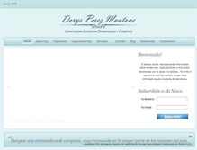 Tablet Screenshot of dorysperezmautone.com